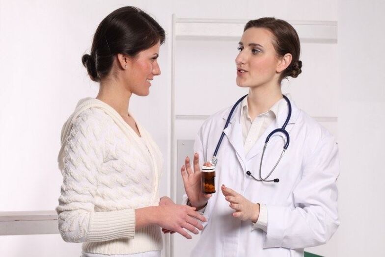 consulta cun médico para a cistite